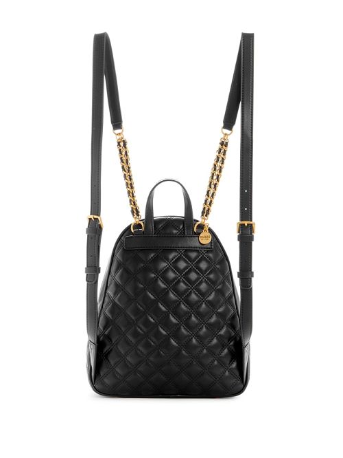 Guess Giully Quilted Backpack Zwart | GUESS-SN29488