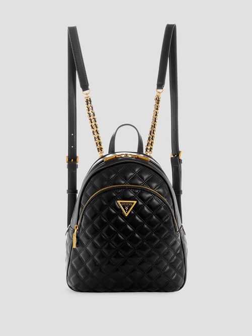 Guess Giully Quilted Backpack Zwart | GUESS-SN29488