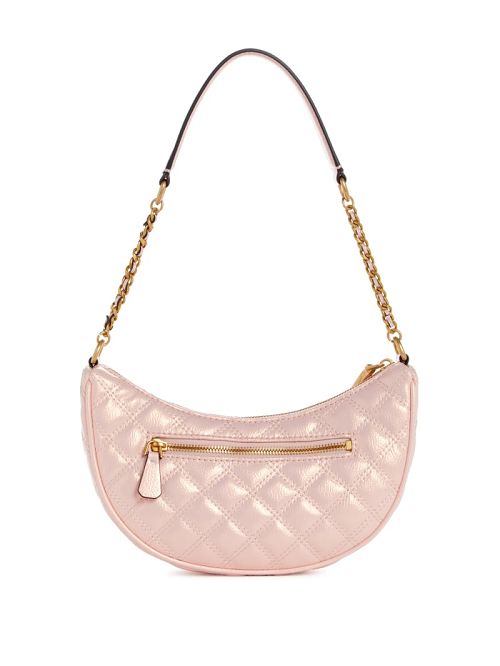 Guess Giully Quilted Shoulder Bag Roze | GUESS-SN29116