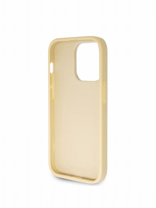 Guess Glitter iPhone 14 Pro Case Goud | GUESS-SN31744