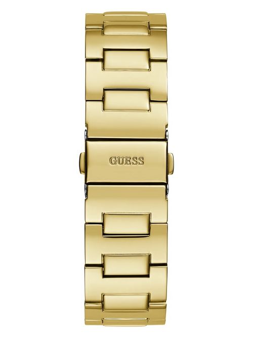 Guess Gold-Tone Barrel Analog Watch Goud | GUESS-SN31639