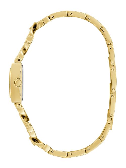 Guess Gold-Tone Chain-Link Analog Watch Goud | GUESS-SN29964
