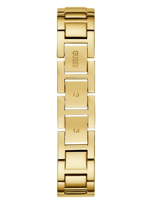 Guess Gold-Tone Chain-Link Analog Watch Goud | GUESS-SN29964