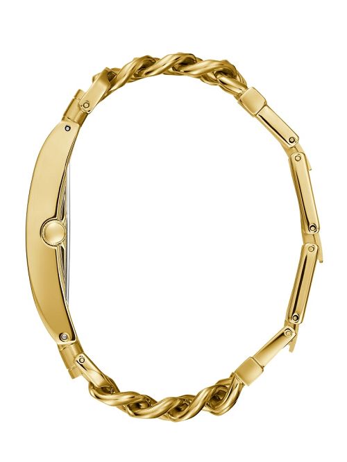 Guess Gold-Tone Chain Analog Watch Goud | GUESS-SN30021