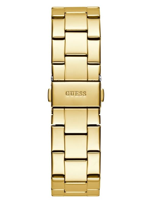 Guess Gold-Tone Crystal Multifunction Watch Goud | GUESS-SN29973