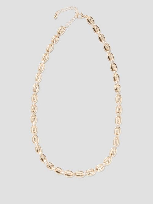 Guess Gold-Tone Dainty Collar Necklace Goud | GUESS-SN30243