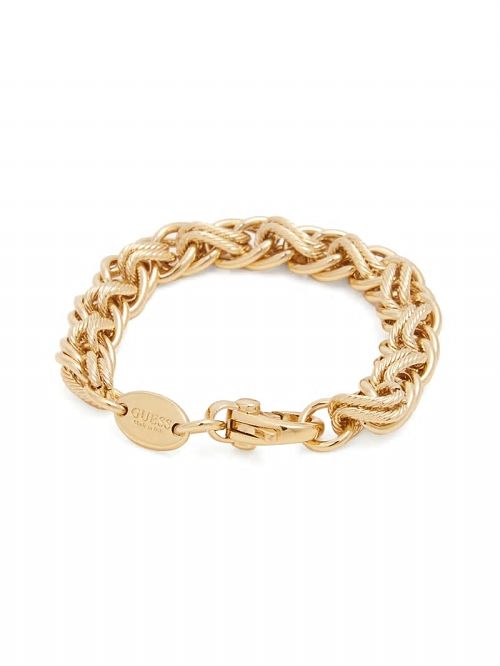Guess Gold-Tone Grumetta Mini Bracelet Goud | GUESS-SN30328