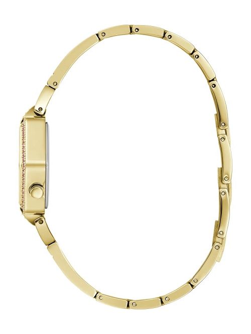 Guess Gold-Tone Hexagon Analog Watch Goud | GUESS-SN29997