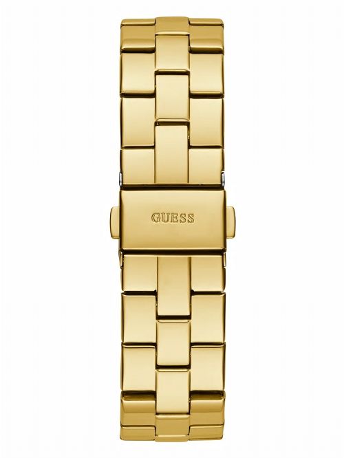 Guess Gold-Tone Translucent Dial Analog Watch Goud | GUESS-SN29991