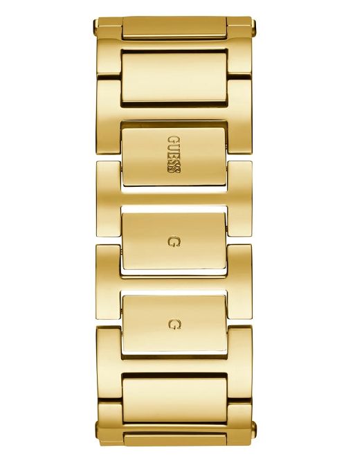Guess Gold-Tone and Crystals Bangle Watch Goud | GUESS-SN30029