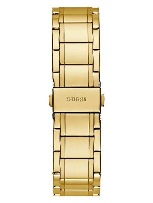 Guess Gold-Tone and Green Analog Watch Goud | GUESS-SN31663