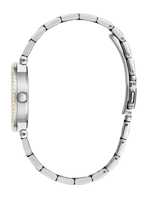 Guess Gold and Silver-Tone Analog Watch Multi | GUESS-SN29971