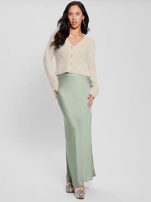 Guess Gwen Cardigan Wit | GUESS-SN27474