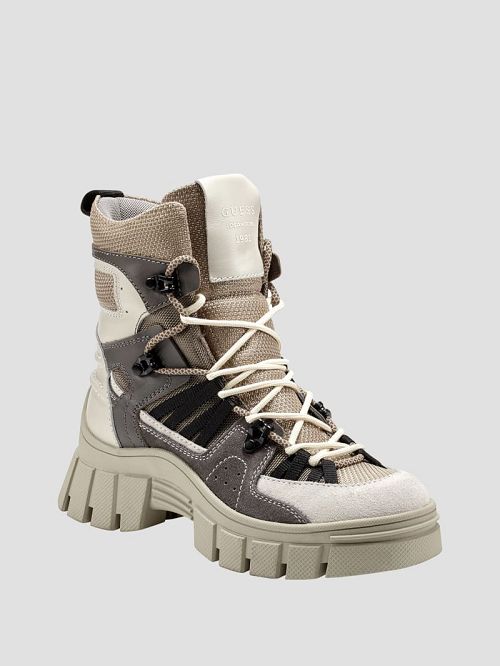 Guess Haler Hiker Boots Beige | GUESS-SN29906