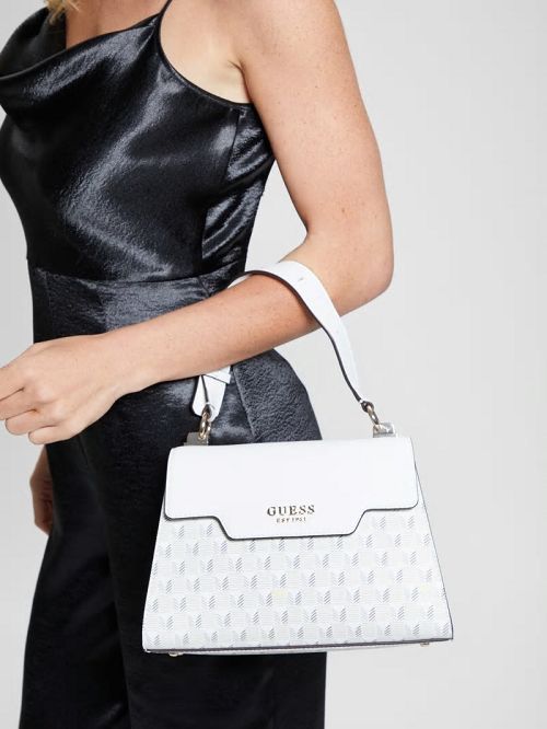 Guess Hallie Mini Fold-Over Flap Crossbody Wit | GUESS-SN29131