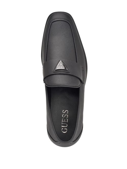 Guess Hemmer Triangle Logo Loafers Zwart | GUESS-SN31905