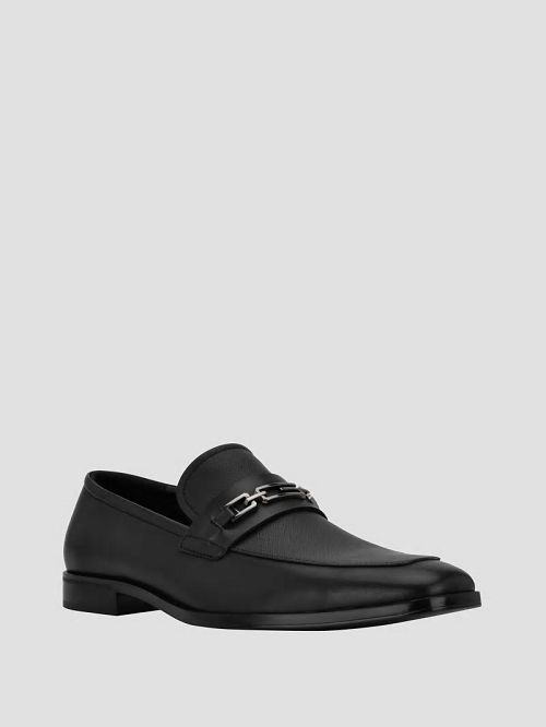 Guess Hendo G Logo Horsebit Loafers Zwart | GUESS-SN31911