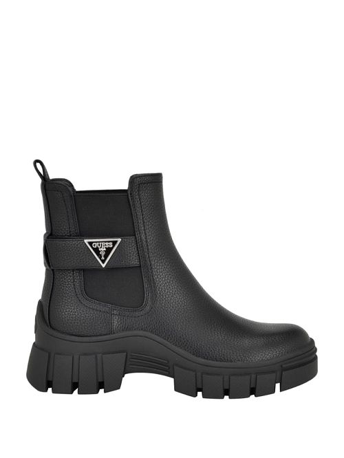 Guess Hensly Triangle Chelsea Bootie Zwart | GUESS-SN29891