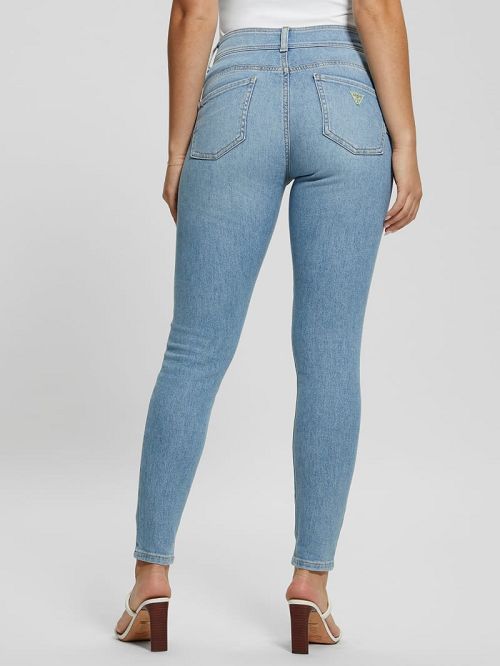 Guess High-Rise Shape Up Jeans Blauw | GUESS-SN26611