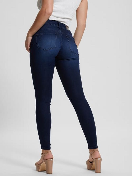 Guess High-Rise Shape Up Jeans Blauw | GUESS-SN26617