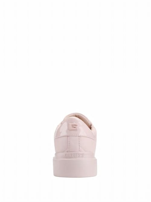 Guess Hilan Quilted Low-Top Sneakers Beige | GUESS-SN29543