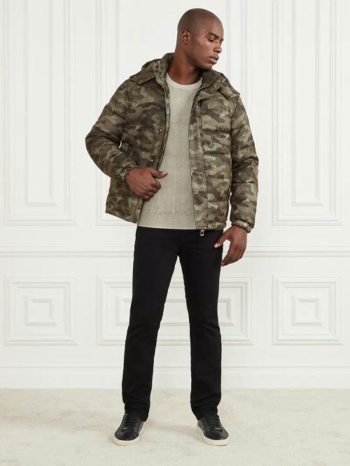Guess Hooded Puffer Jacket Multi | GUESS-SN30748