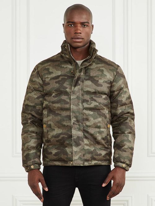 Guess Hooded Puffer Jacket Multi | GUESS-SN30748