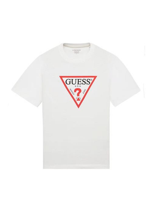 Guess Iconic Tee Wit | GUESS-SN30494