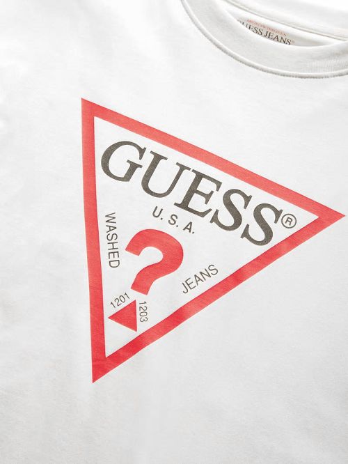 Guess Iconic Tee Wit | GUESS-SN30494