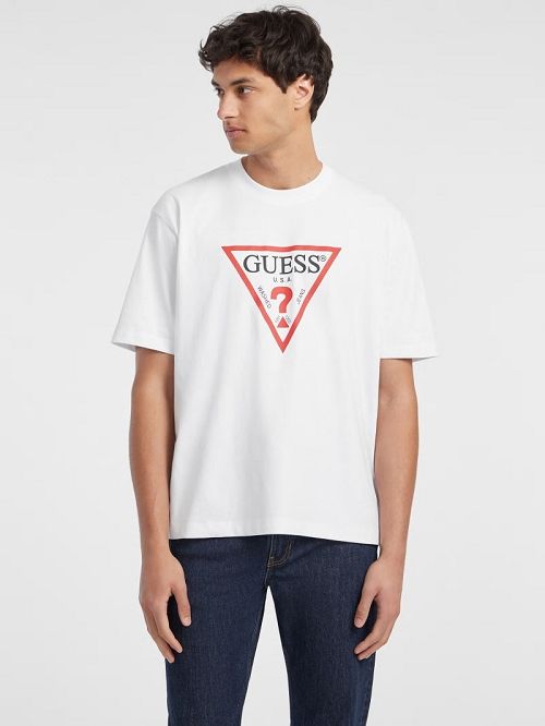 Guess Iconic Tee Wit | GUESS-SN30494