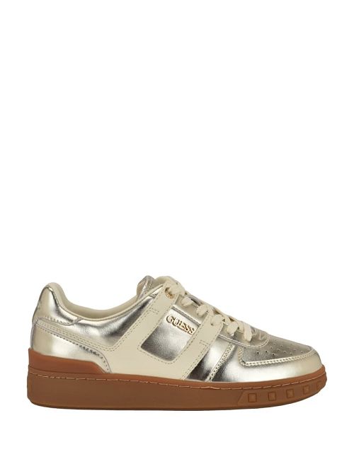 Guess Inart Suede Sneakers Goud | GUESS-SN29508