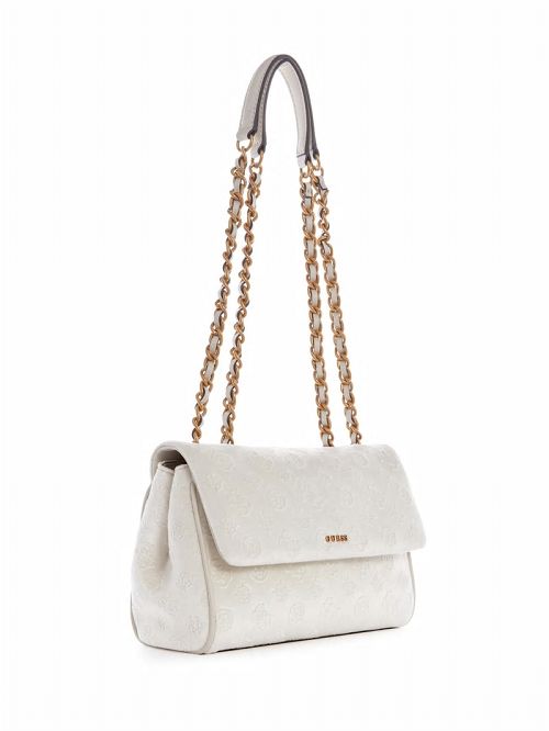 Guess Inia Velvet Convertible Crossbody Wit | GUESS-SN29100