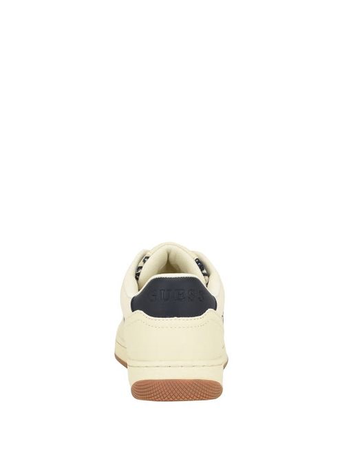 Guess Invited Jacquard Low Top Beige | GUESS-SN29546