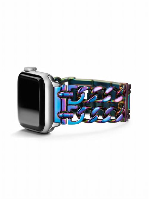 Guess Iridescent Chain-Link 38-40 mm Band for Apple Watch® Goud | GUESS-SN30005