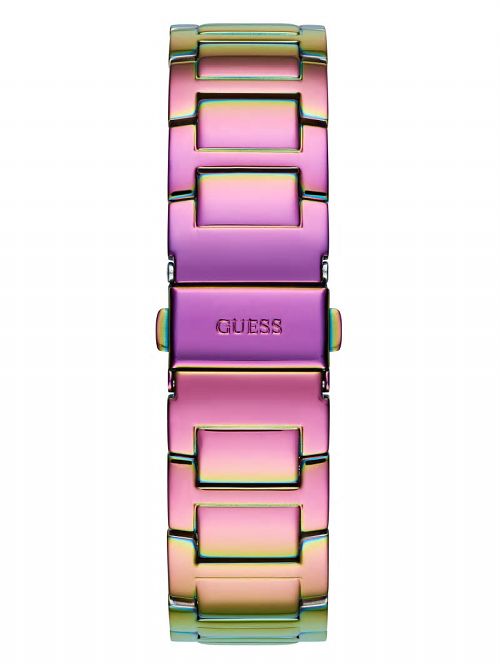 Guess Iridescent Crystal Multifunction Watch Bruin | GUESS-SN30040