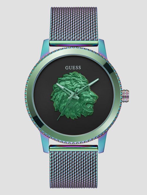 Guess Iridescent Lion Analog Watch Multi | GUESS-SN31660