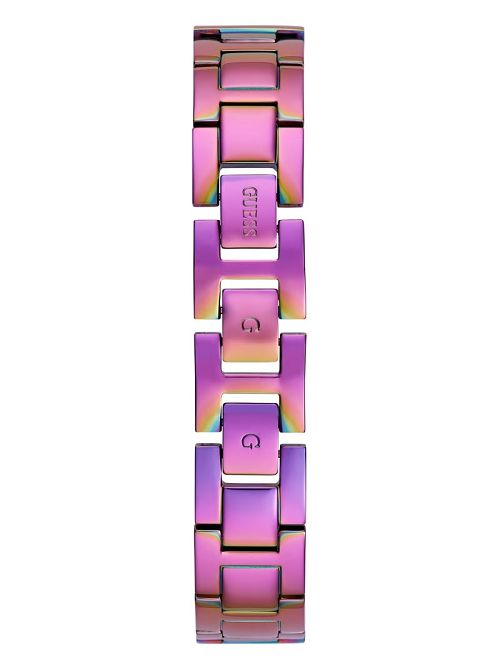 Guess Iridescent Rhinestone Analog Watch Multi | GUESS-SN30018