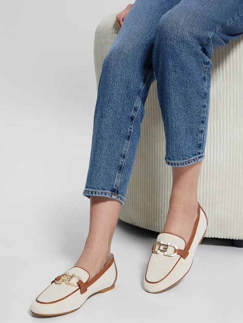 Guess Isaac Loafers Beige | GUESS-SN29881
