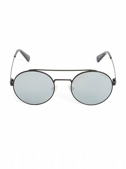 Guess Jack Round Aviator Sunglasses Zwart | GUESS-SN31819