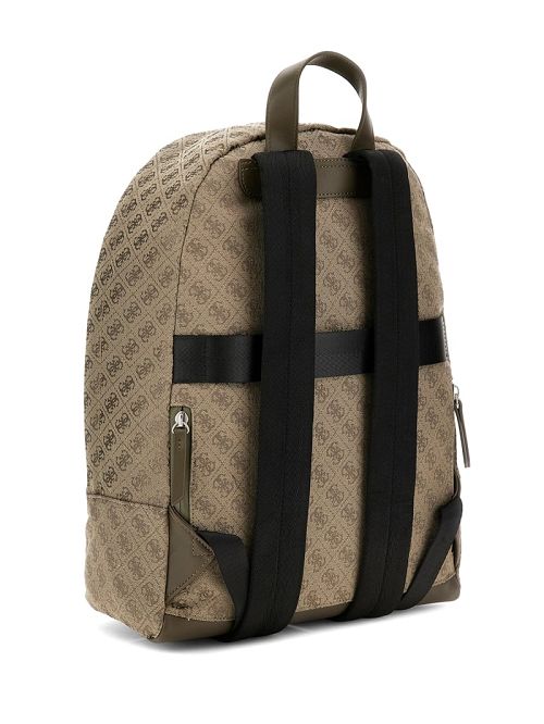 Guess Jacquard Compact Backpack Groen | GUESS-SN29486