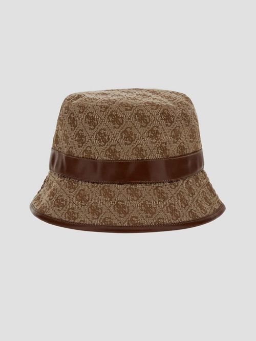 Guess Jacquard Quattro G Bucket Hat Bruin | GUESS-SN30161