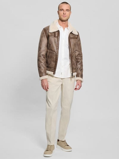 Guess James Chino Pants Wit | GUESS-SN31444