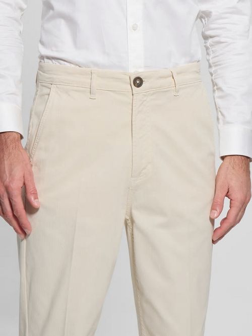Guess James Chino Pants Wit | GUESS-SN31444