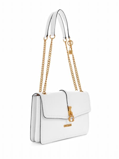 Guess James Convertible Crossbody Flap Bag Wit | GUESS-SN28769