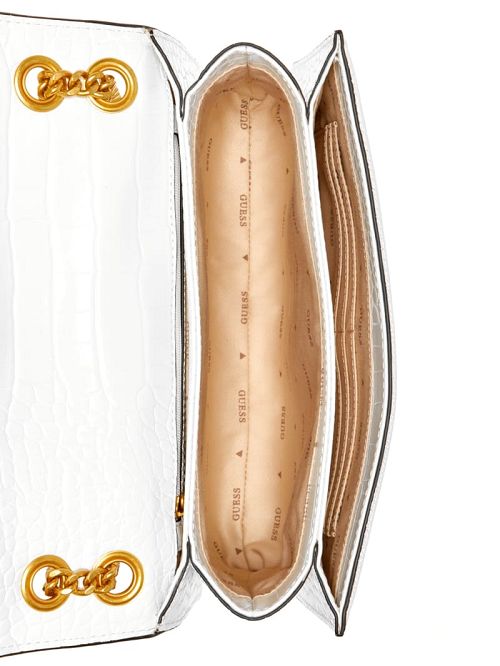 Guess James Convertible Crossbody Flap Bag Wit | GUESS-SN28769
