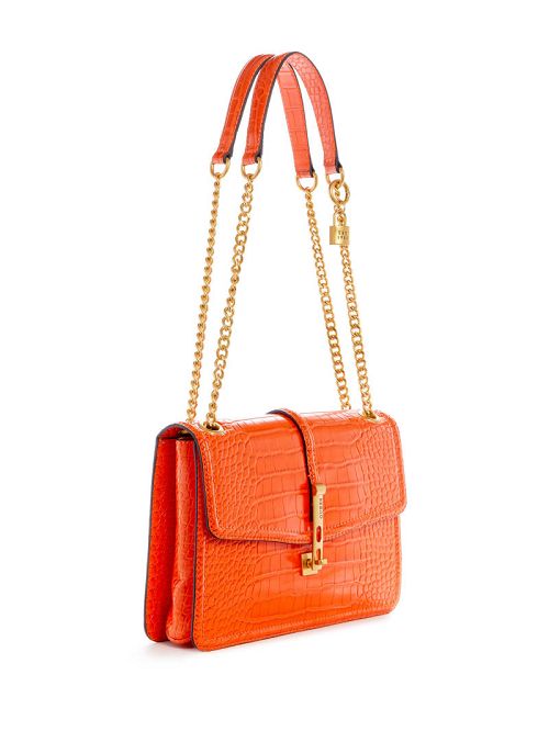 Guess James Croc Convertible Bag Oranje | GUESS-SN28800