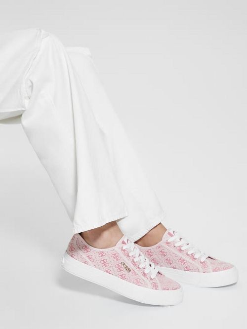 Guess Jelexa Low-Top Sneakers Beige | GUESS-SN29532