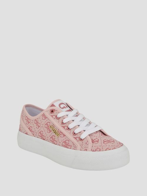 Guess Jelexa Quattro G Sneakers Beige | GUESS-SN29550