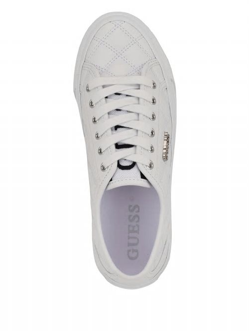 Guess Jelexa Quilted Sneakers Wit | GUESS-SN29520