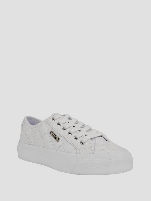 Guess Jelexa Quilted Sneakers Wit | GUESS-SN29520